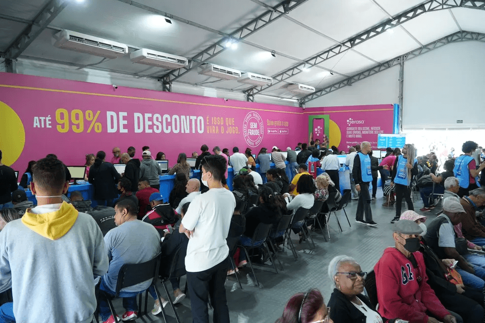 Feirão Serasa de negociação de dívidas oferta descontos de até 99% no Pará