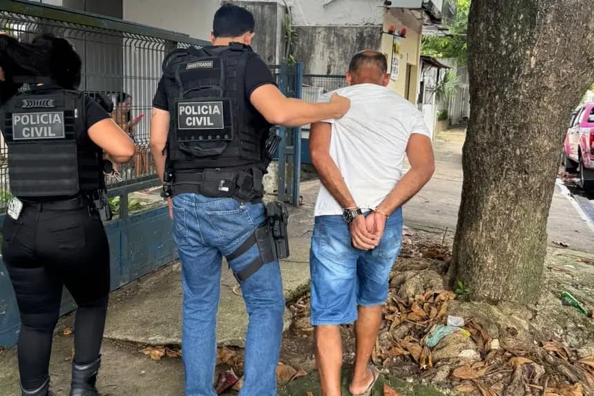 Filho é preso em flagrante por agredir a mãe com esquizofrenia em Belém