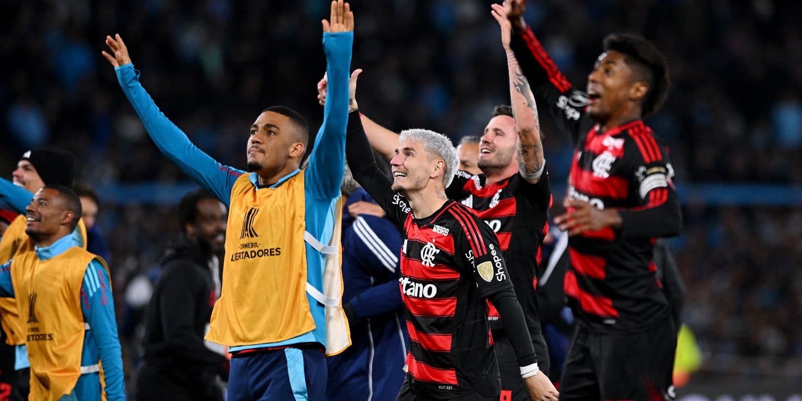 Flamengo mostra raça e garante presença na final da Libertadores
