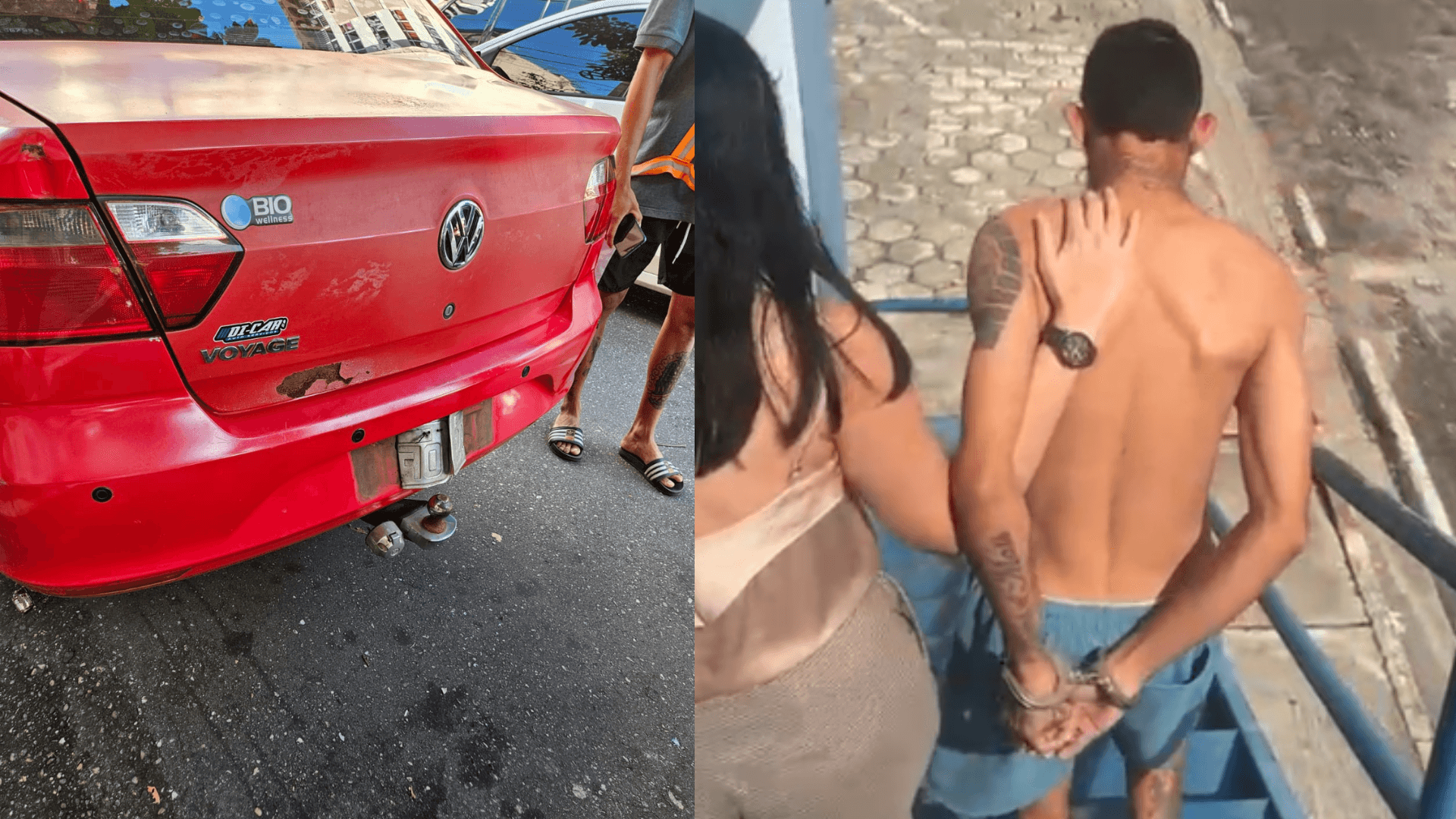 Flanelinha que extorquia motoristas e danificava veículos em Belém é preso