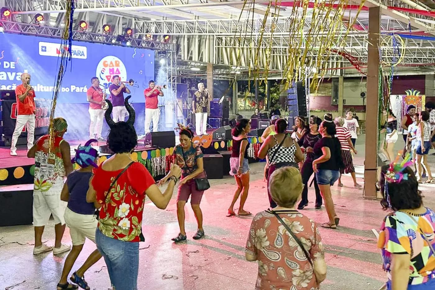 Fundação Cultural do Pará promove baile de Carnaval gratuito com três noites de programação em Belém
