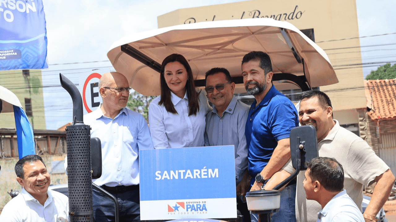 Governadora Hana entrega tratores a municípios do Baixo Amazonas para apoio à produção agrícola