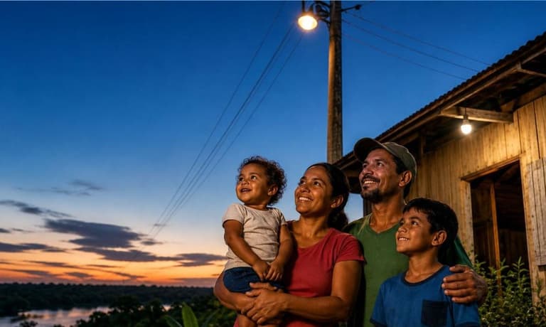 Governo amplia Luz para Todos na Amazônia Legal