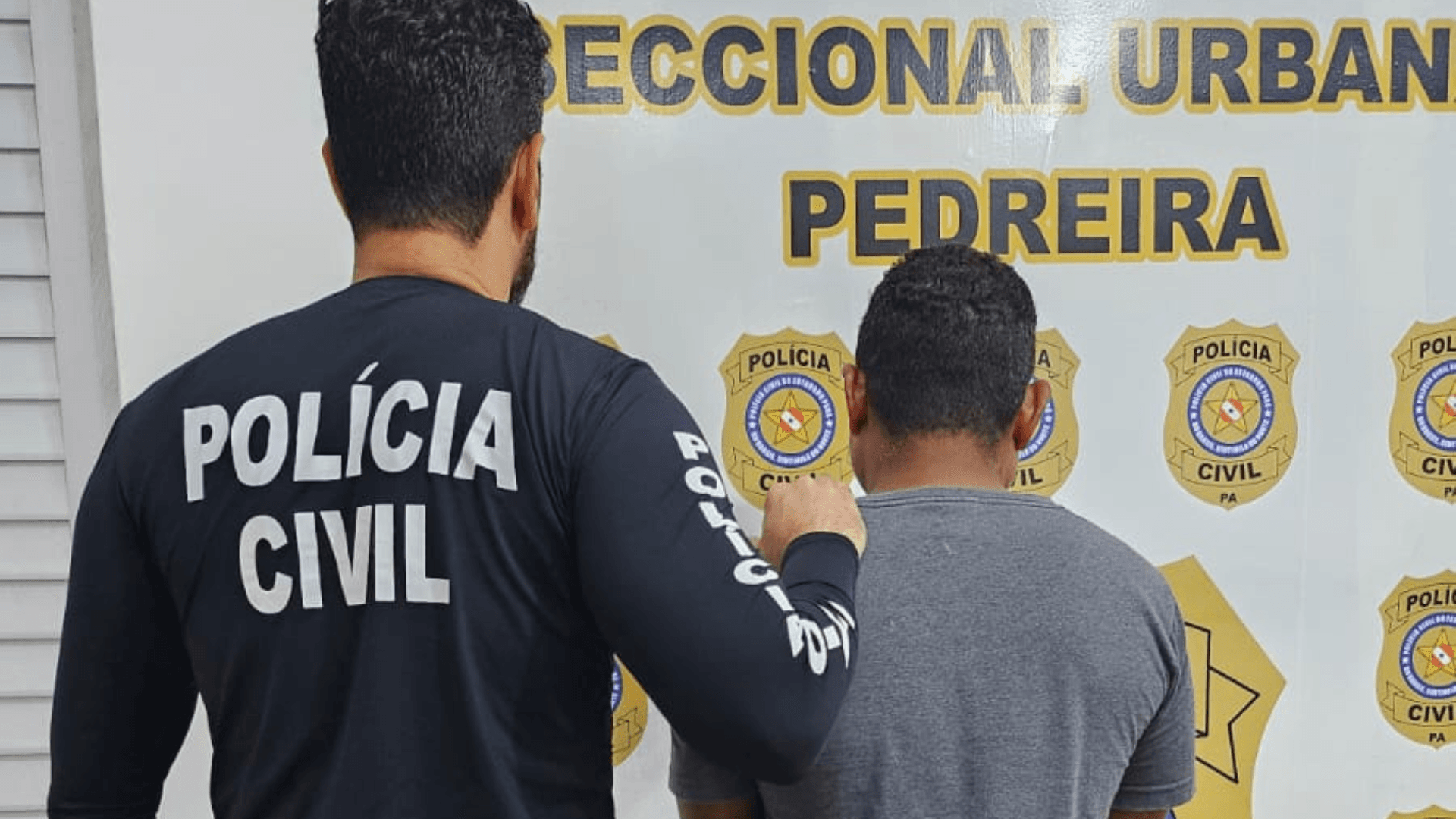 Homem é preso suspeito de estuprar a enteada de 12 anos na Pedreira