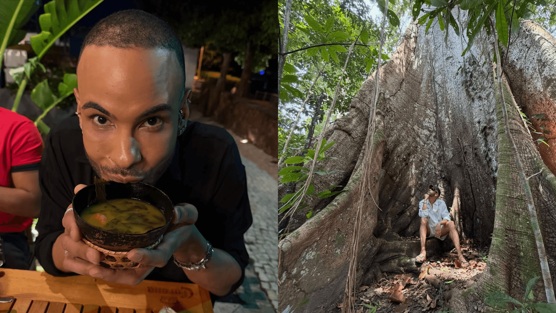 Hugo Gloss elogia Belém em primeira visita: "um banho de cultura e muitas memórias"