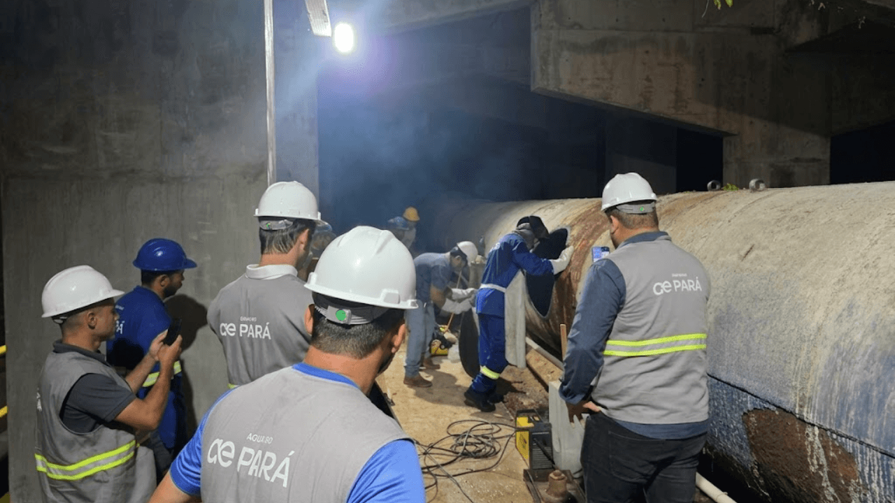 Interrupção no abastecimento de água atinge bairros de Belém nesta quinta-feira (9)