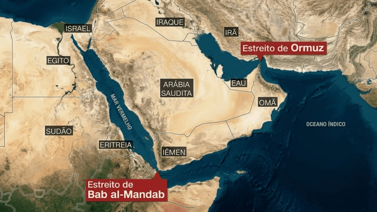 Irã volta a fechar o Estreito de Ormuz após ataques de Israel no Líbano