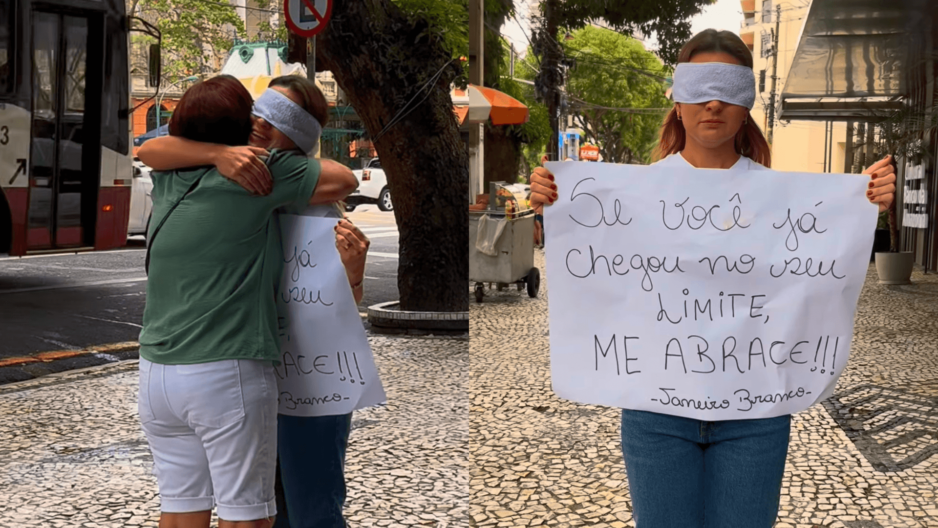 Janeiro Branco: experimento social promovido por vereadora de Belém chama atenção para a saúde mental