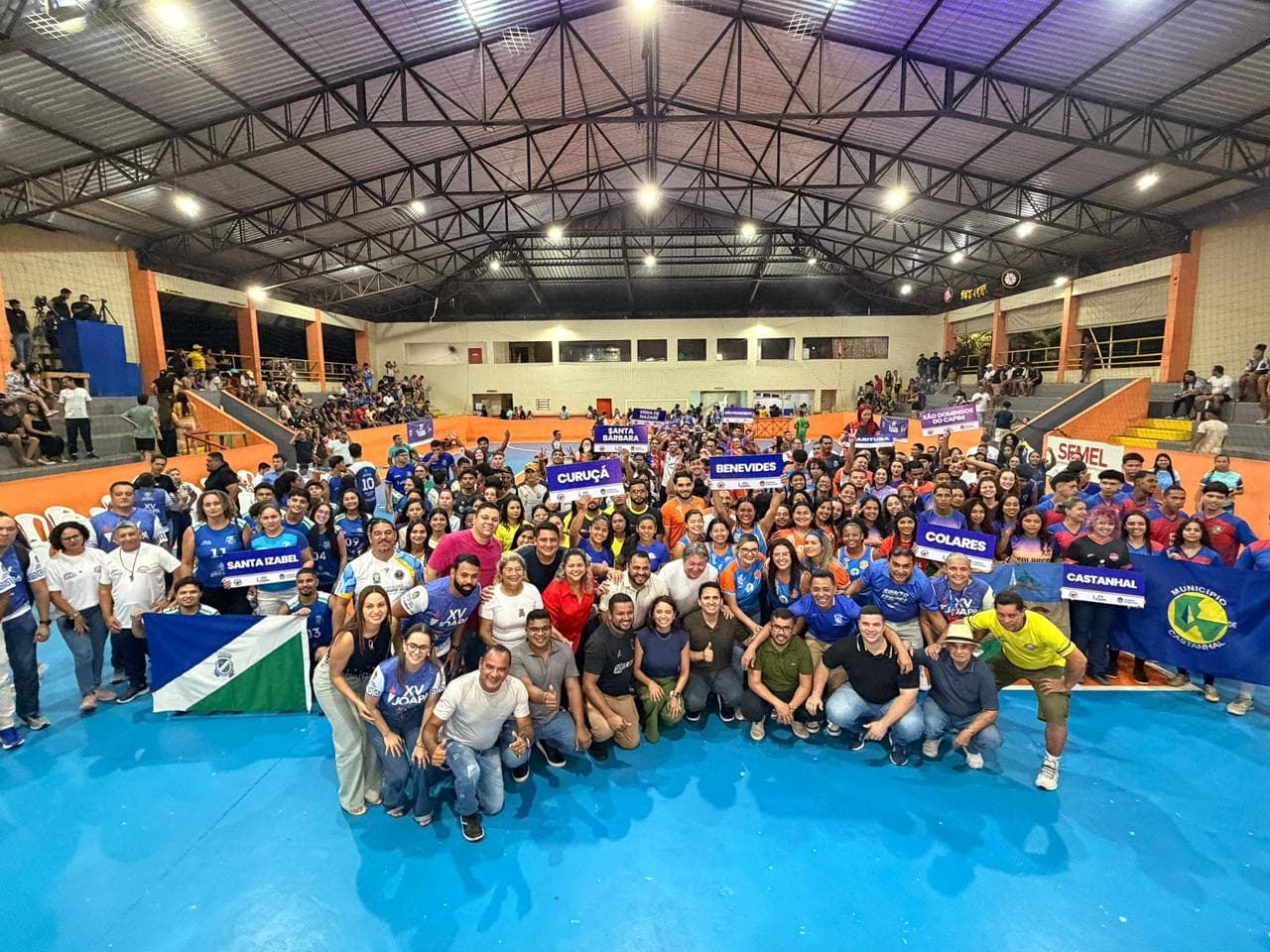Joapa 2026: Benevides sedia abertura da regional Guamá/Guajará com mais de mil atletas