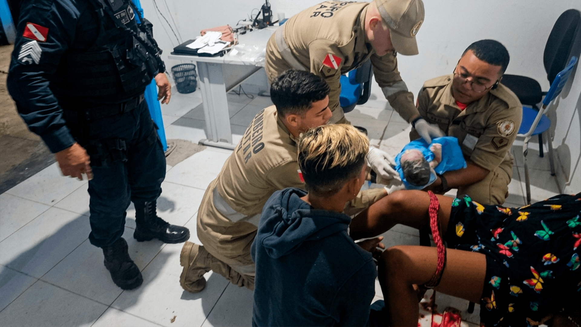 Jovem dá à luz dentro de quartel da PM em Breves após buscar ajuda durante o parto