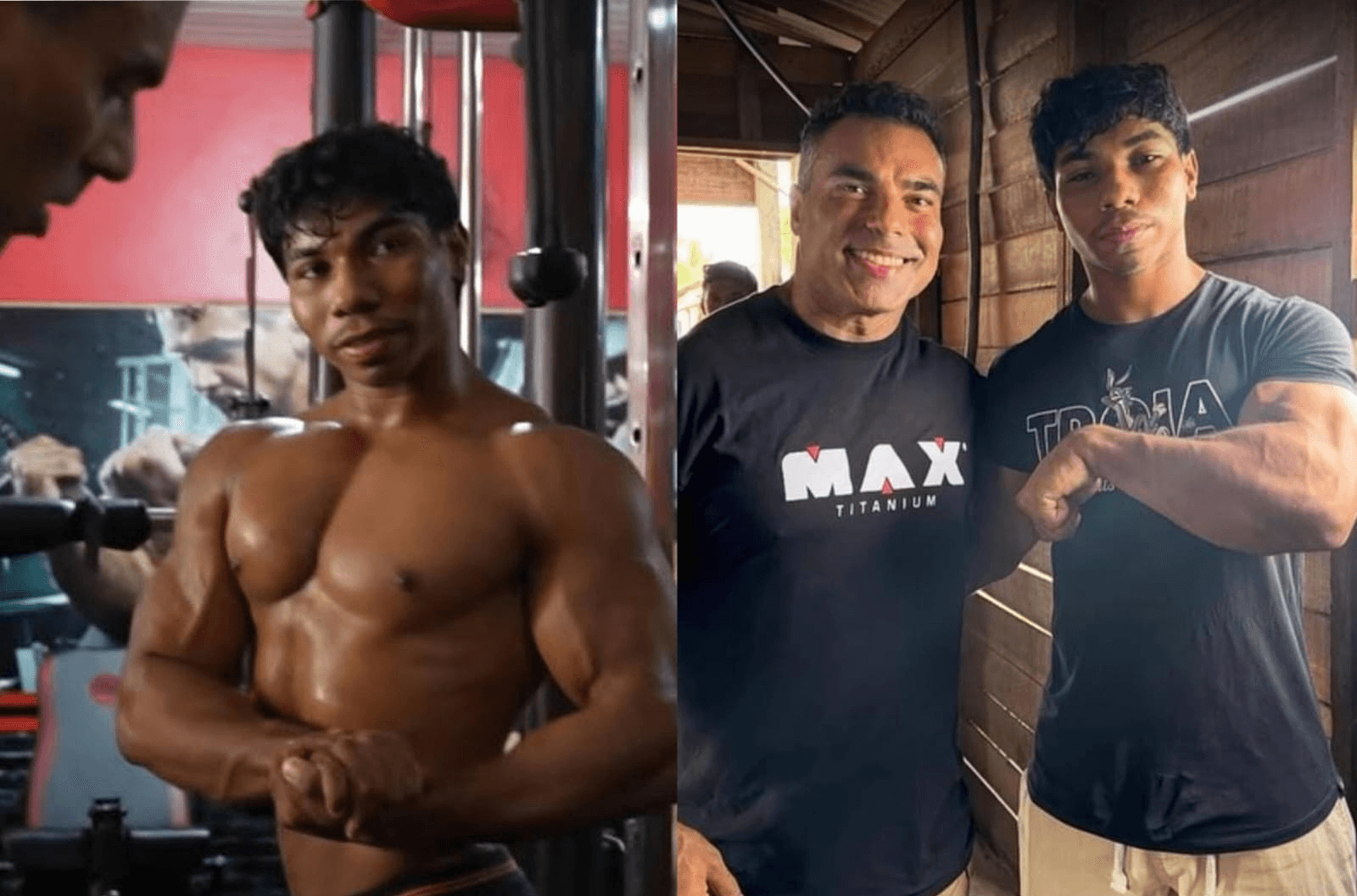 Jovem do Marajó supera dificuldades em busca de carreira no fisiculturismo