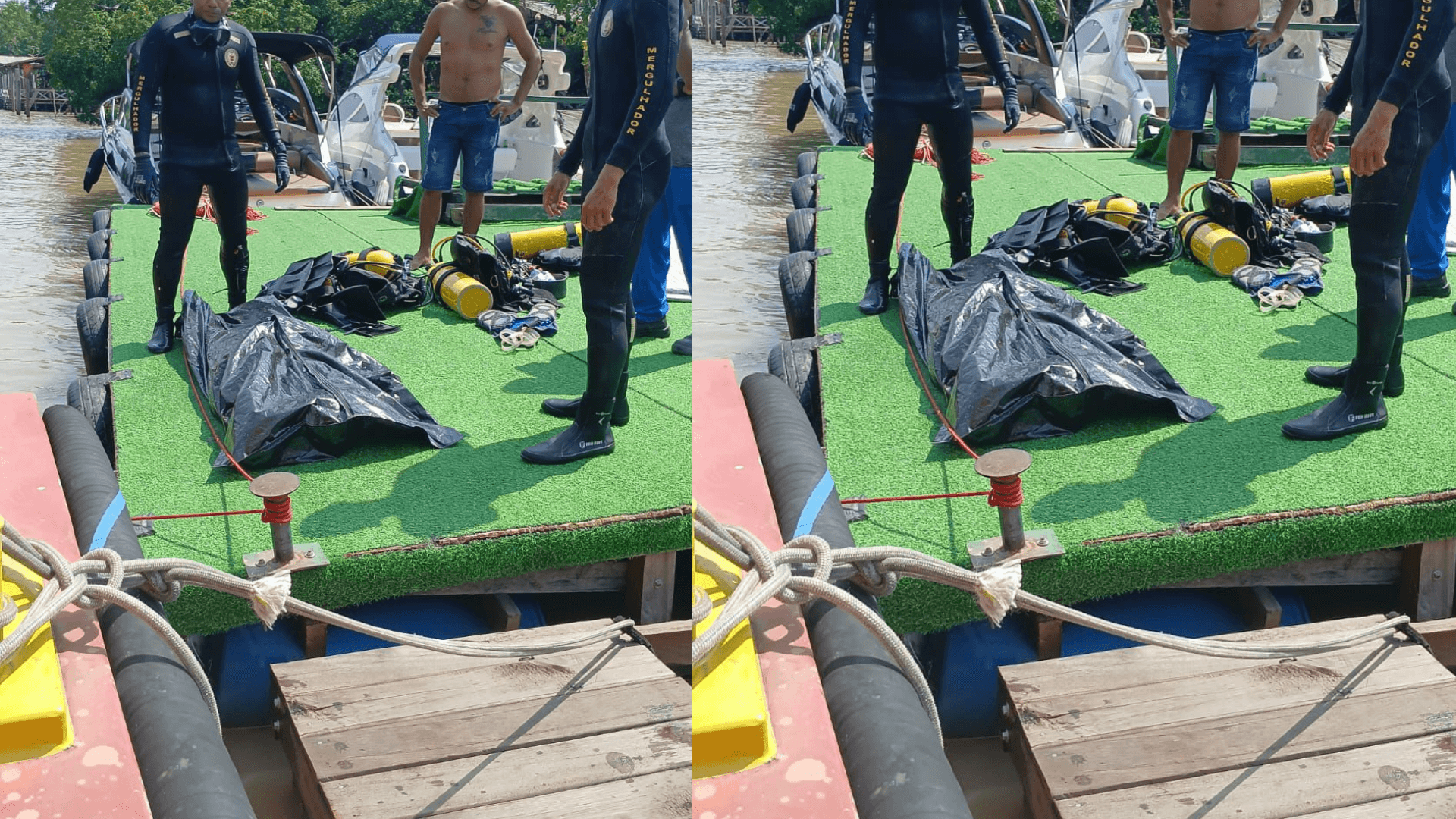 Jovem morre afogado ao mergulhar próximo a restaurante na ilha do Combu