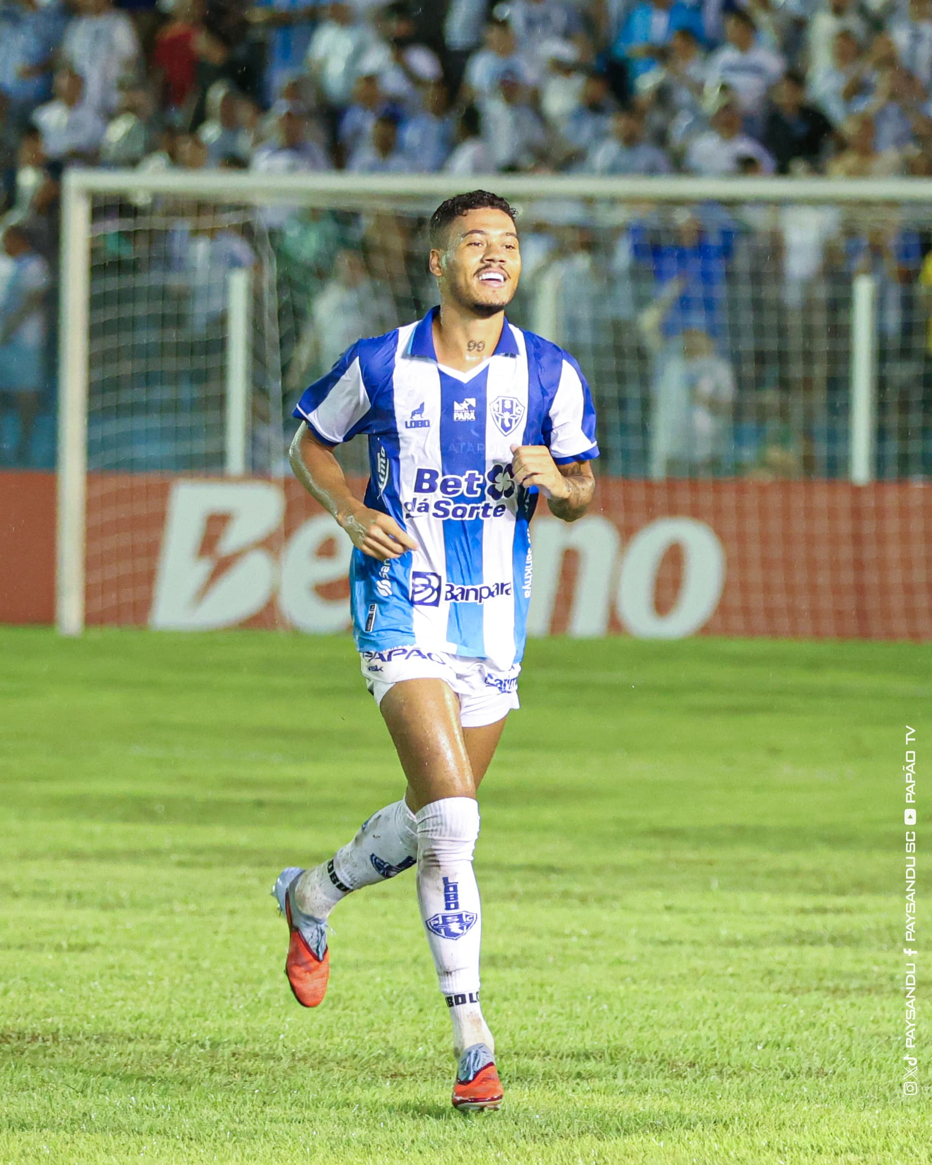 Kleiton Pego destaca adaptação no Paysandu: ‘Tô muito feliz com os números e com os resultados’