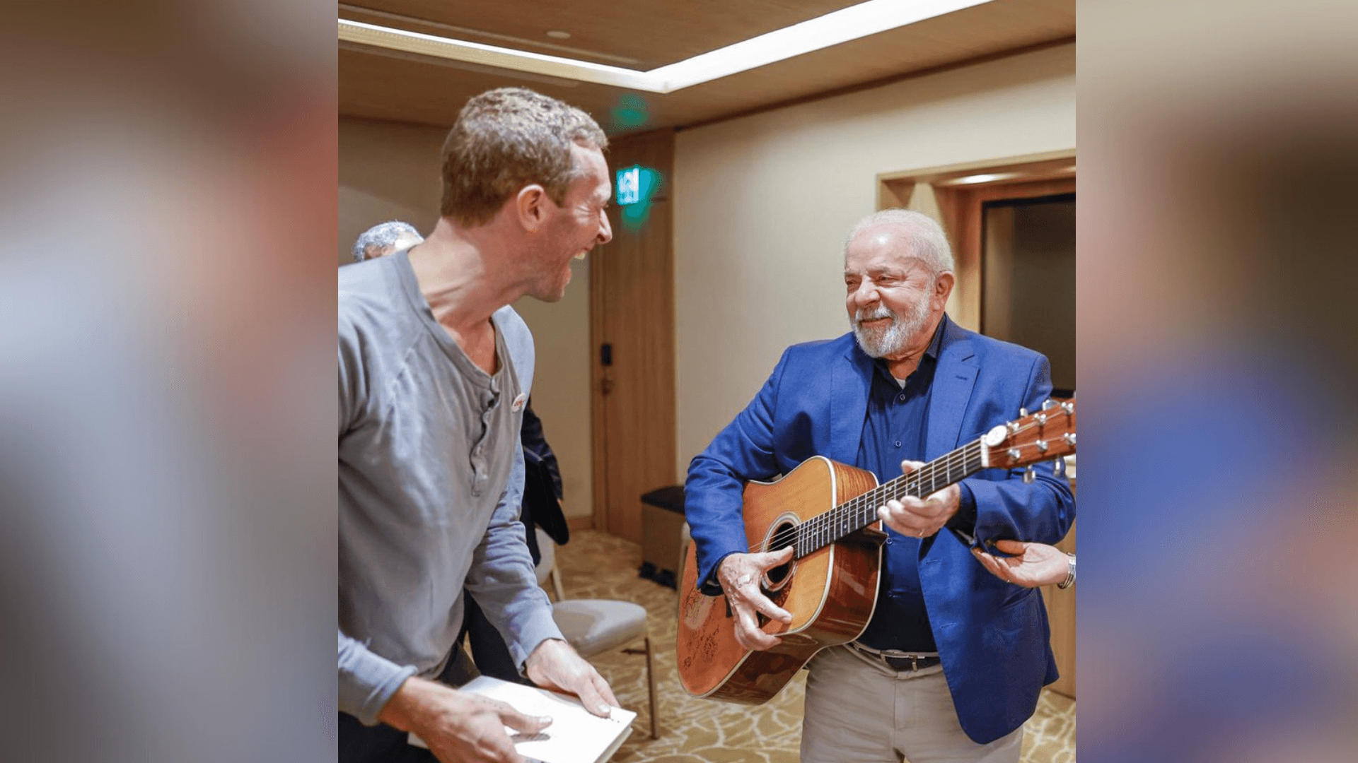 Lula pode assistir ao show do Coldplay em Belém