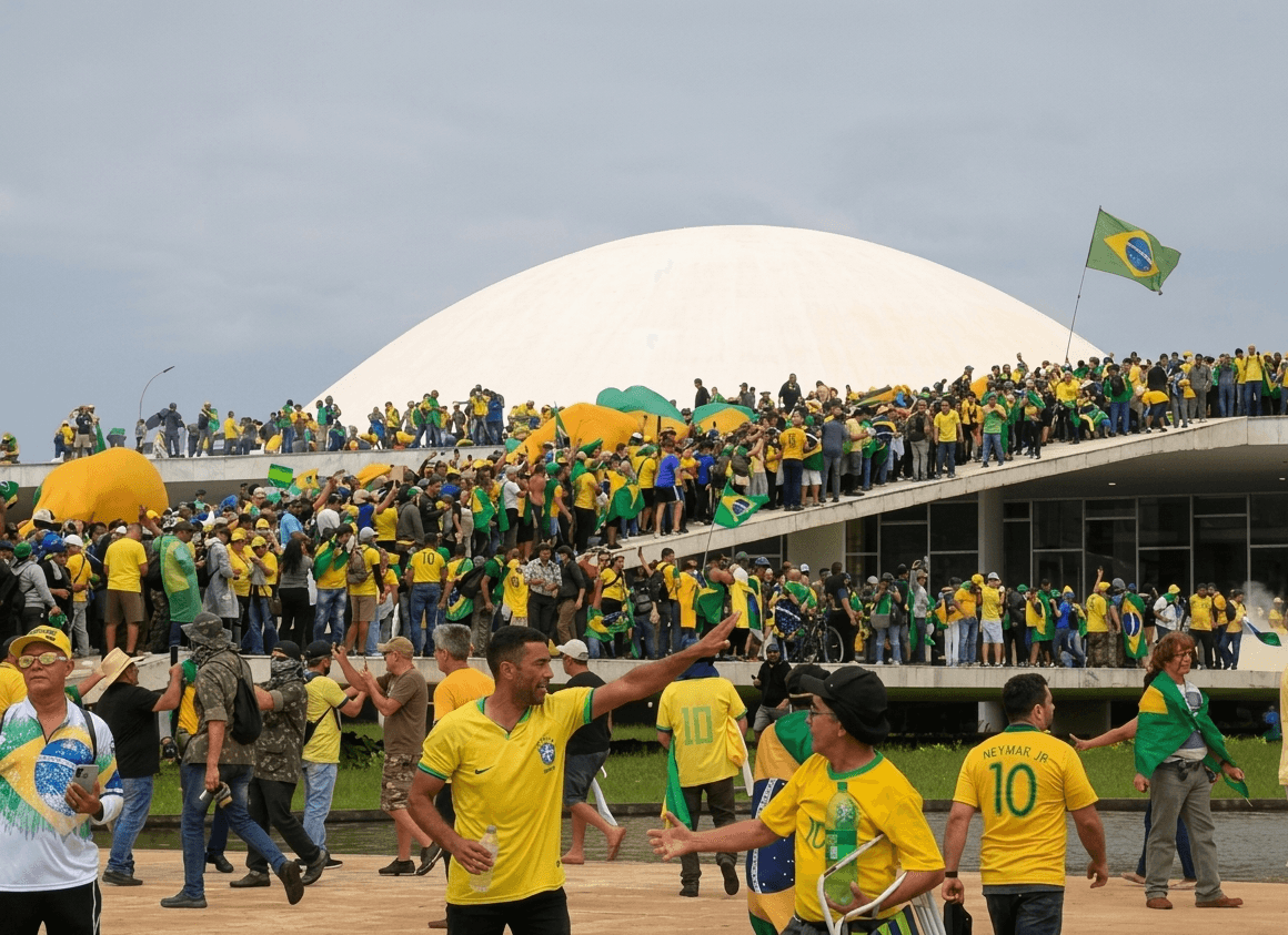 Maioria dos brasileiros são contra a redução da pena do envolvidos no 8 de janeiro, aponta pesquisa