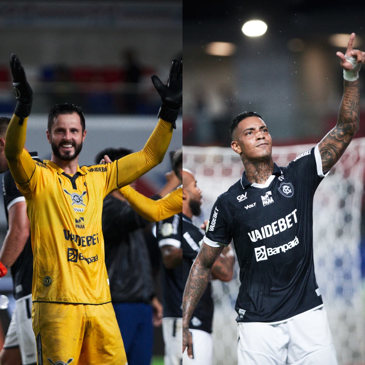 Marcelo Rangel e Alef Manga viram dúvidas no Remo para a partida contra o São Paulo