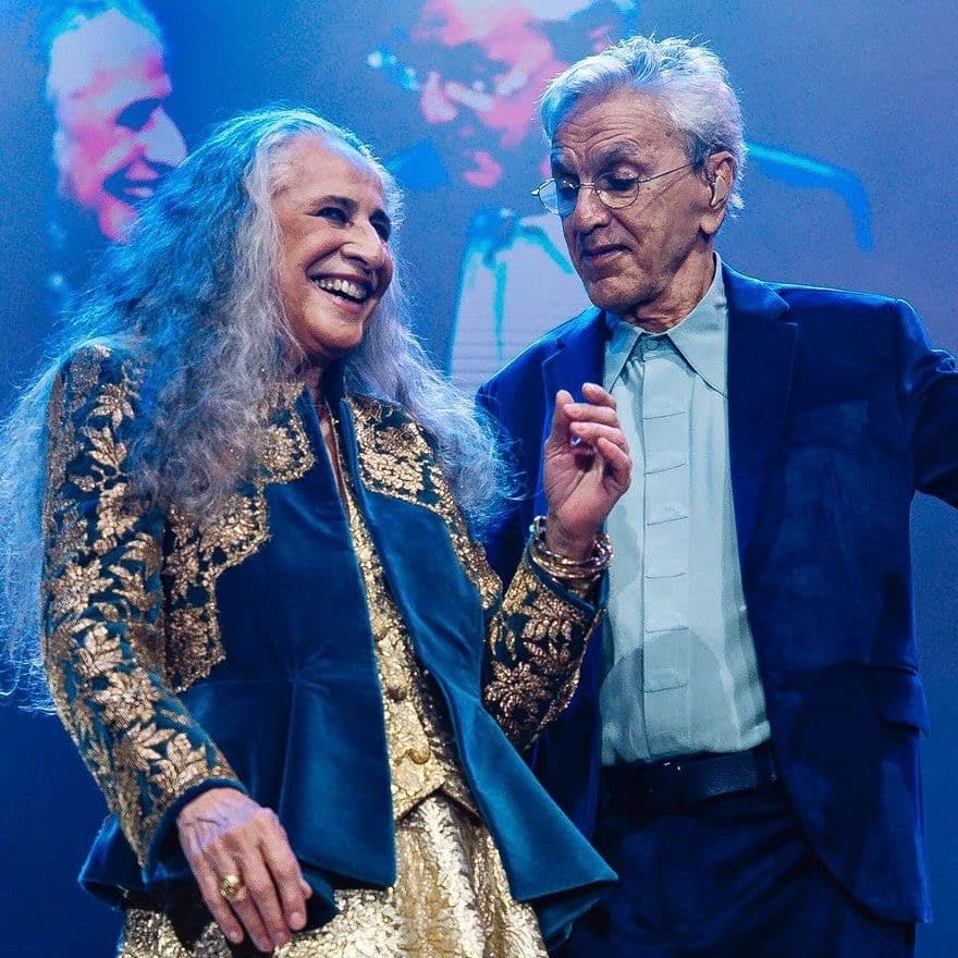 Maria Bethânia e Caetano Veloso vencem Grammy de melhor álbum de música global
