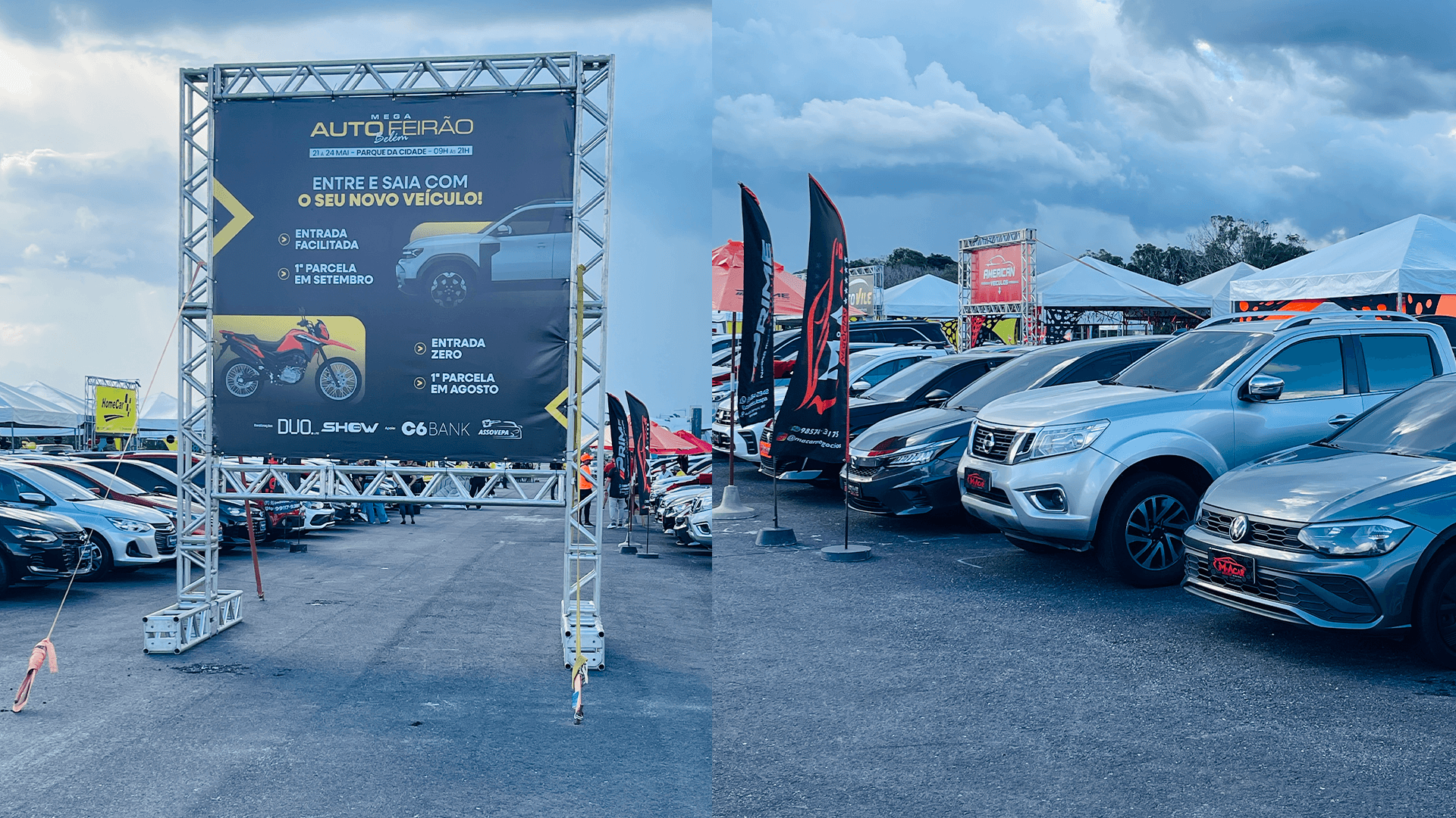 Mega Auto Feirão começa em Belém com condições especiais para compra de carros e motos