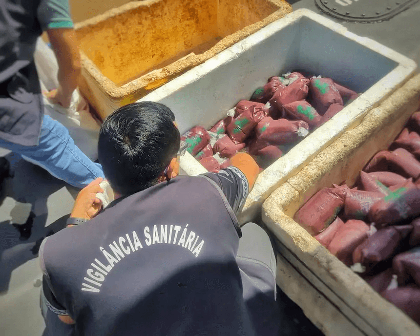 Milhares de litros apreendidos expõem a dura rotina de combate ao açaí clandestino nos rios do Pará