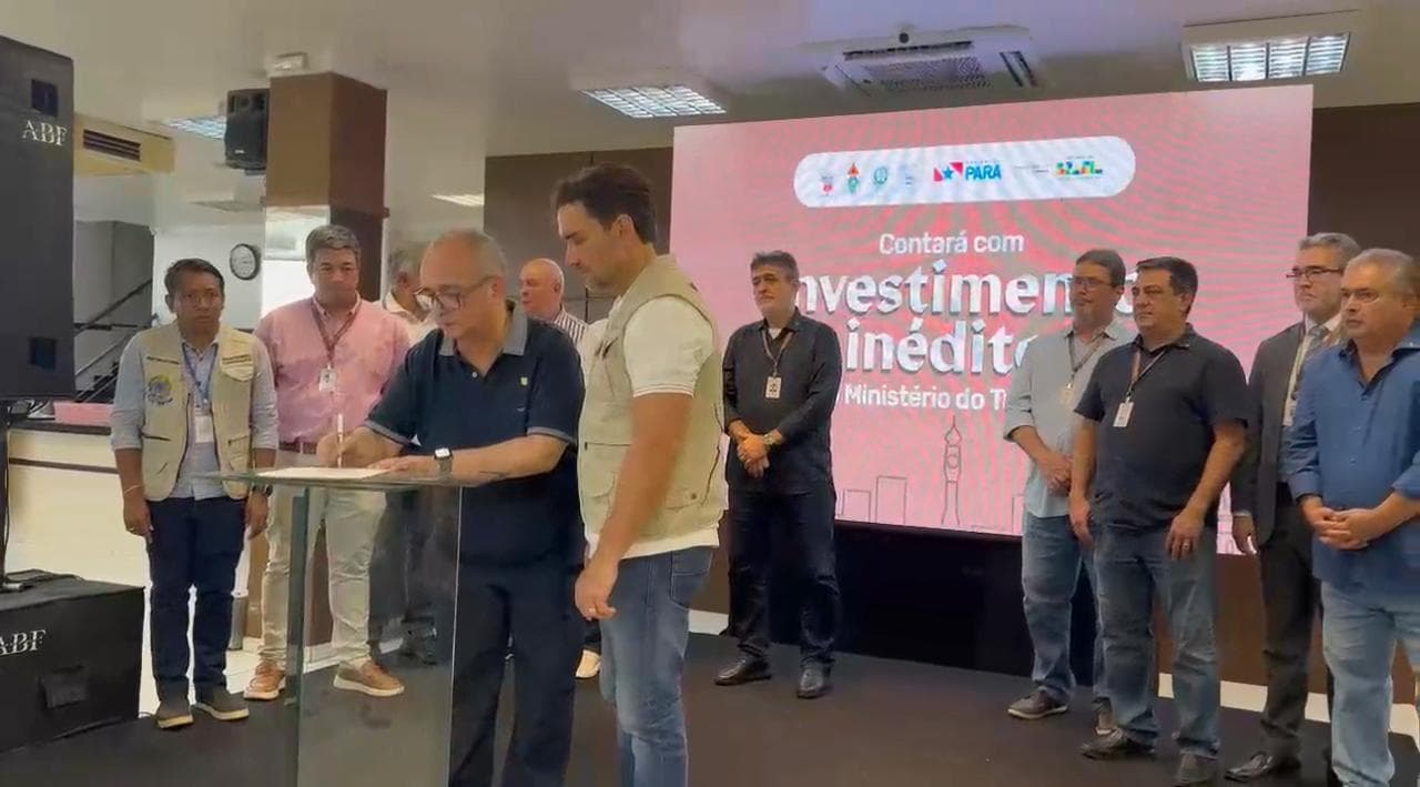 Ministro do Turismo, Celso Sabino anuncia investimento inédito para o Círio de Nazaré