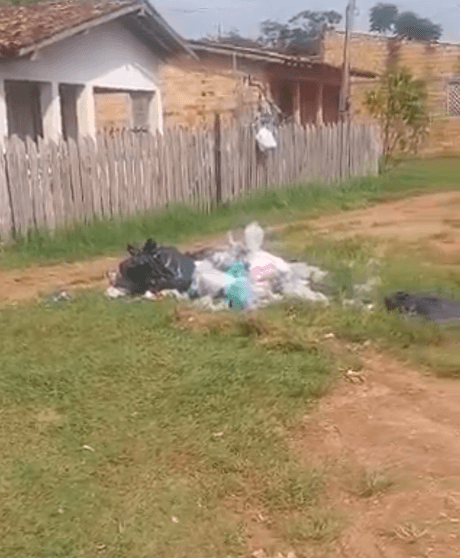 Moradores de Outeiro denunciam lixo acumulado e falha na coleta