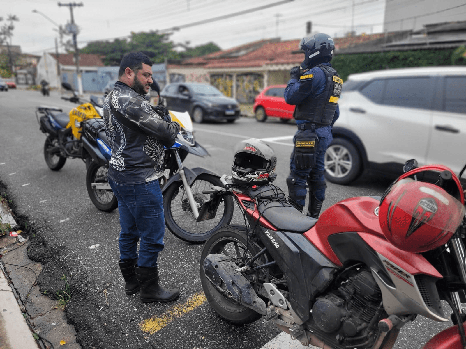 Motociclista por aplicativo é detido com placa adulterada durante abordagem da Guarda Municipal de Belém