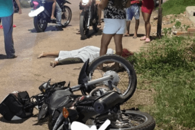 Motorista embriagado atropela e mata motociclista em Outeiro