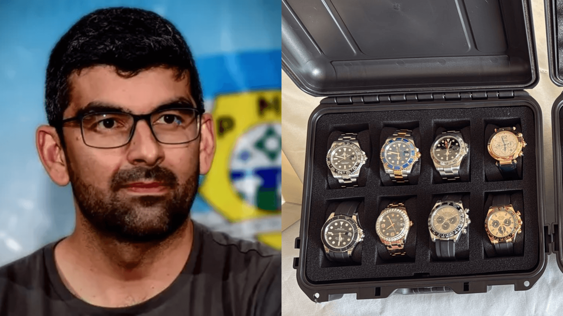 MPPA mostra relógios de luxo apreendidos em apartamento de Daniel Santos