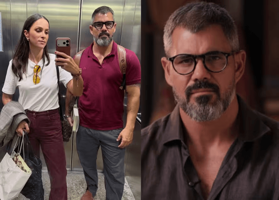 Mulher de Juliano Cazarré reage a críticas de famosos por projeto para homens: 'Reinvenção de verdade'