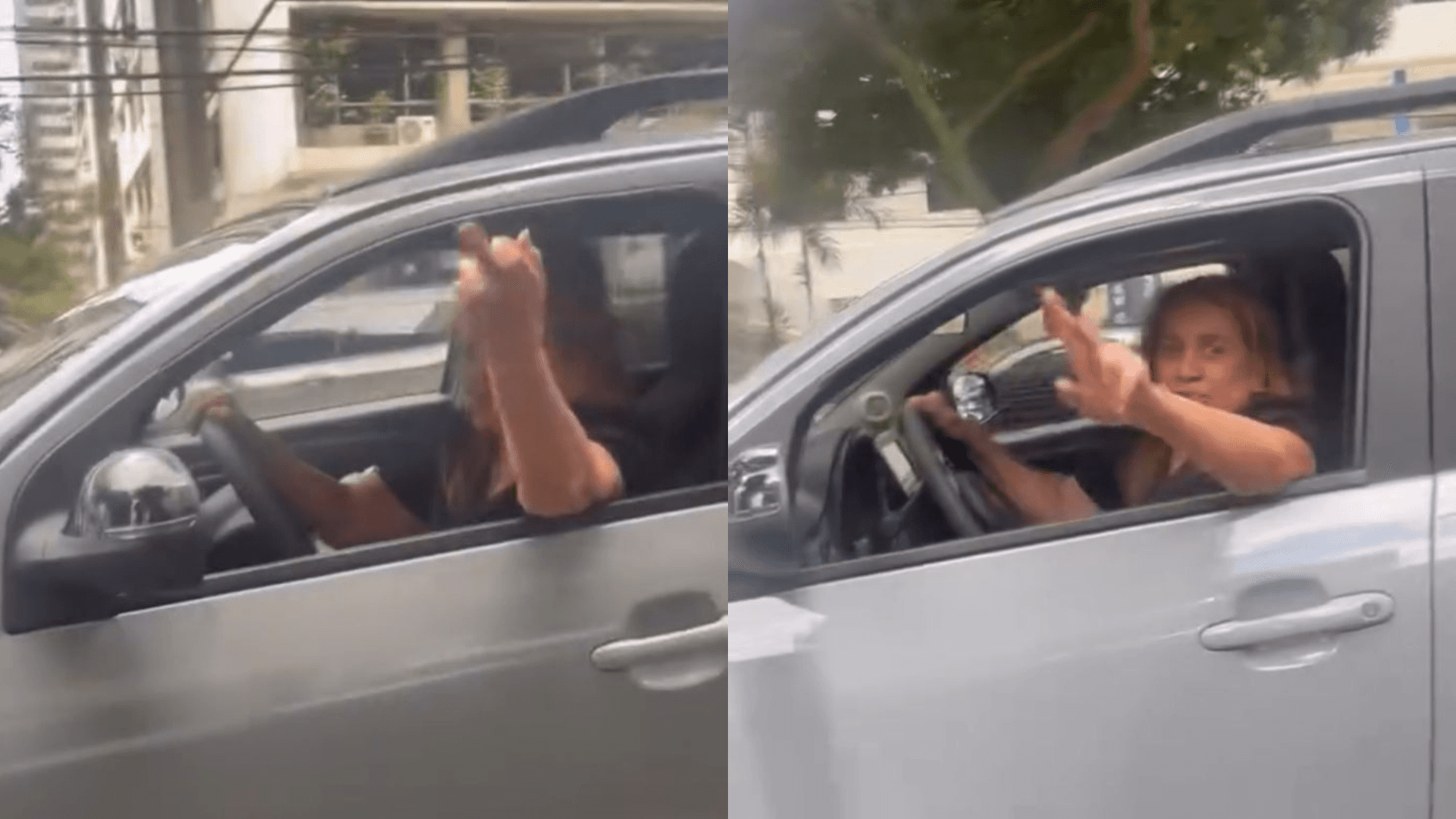 Mulher dispara ataques homofóbicos em confusão no trânsito na Av. Nazaré