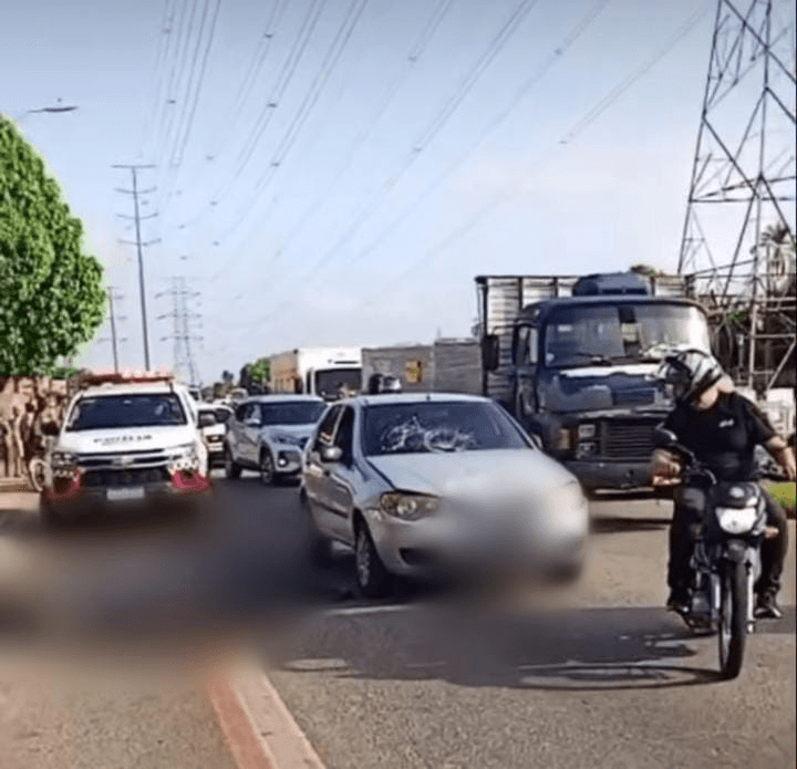 Mulher morre atropelada na faixa de pedestres, na Av. Independência