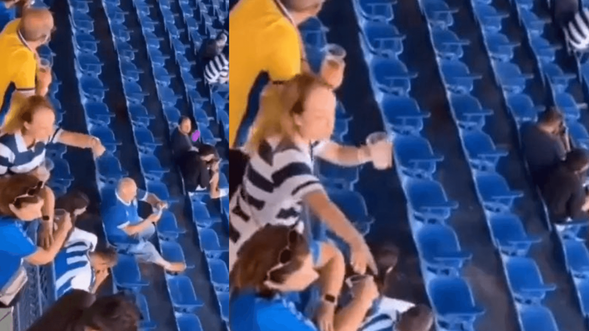 Mulher que atacou torcedores do Remo em partida contra o Avaí é demitida