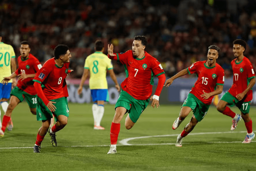 Mundial sub-20: Brasil perde para Marrocos por 2 a 1 e se complica