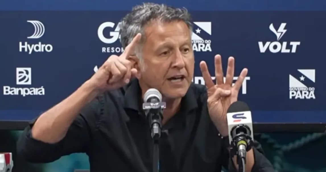 'Não quero jogadores indisciplinados", dispara Osorio sobre o afastamento de Sávio no Remo
