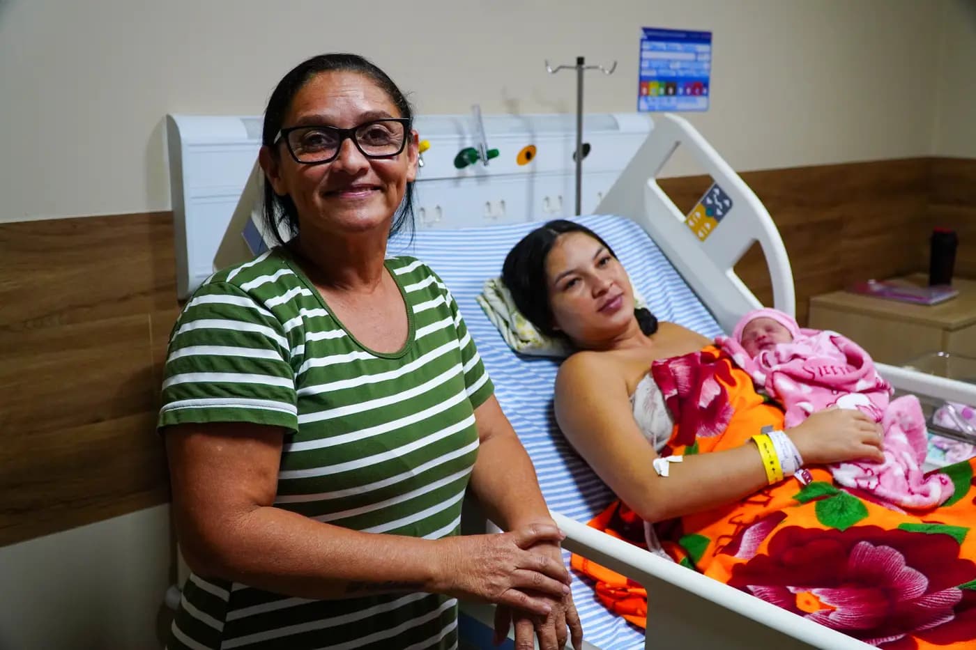 Nasce primeiro bebê do Novo Hospital Materno-Infantil Anita Gerosa