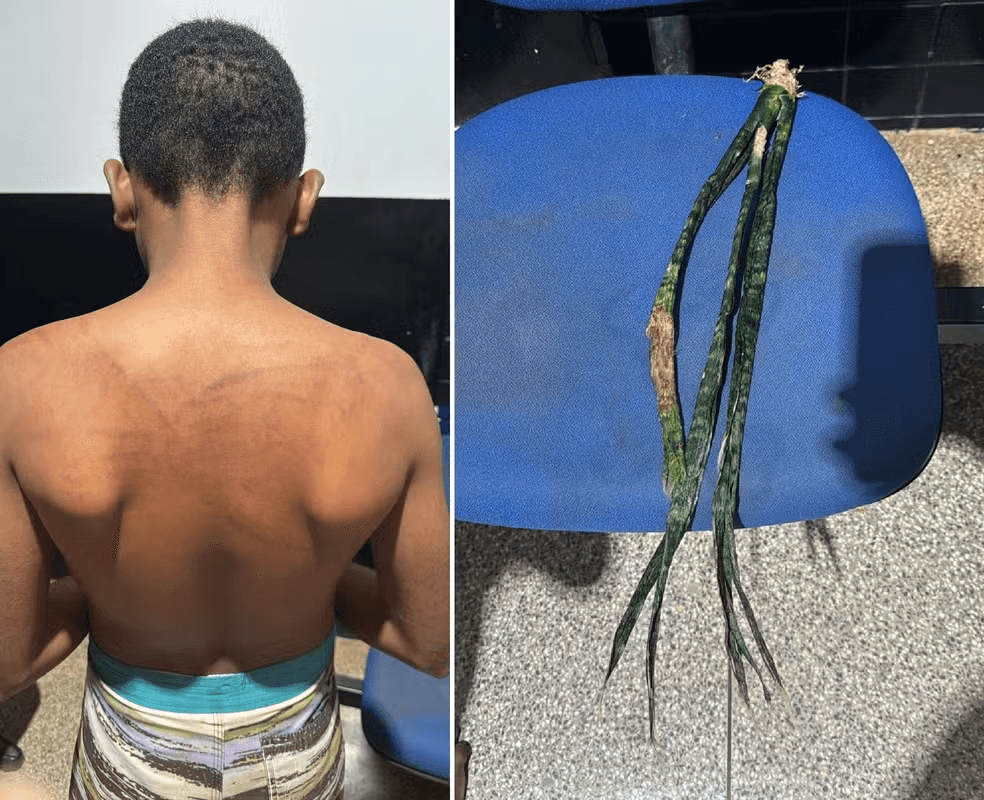No interior do Pará, menino é espancado com espada de São Jorge e cunhado é preso em flagrante