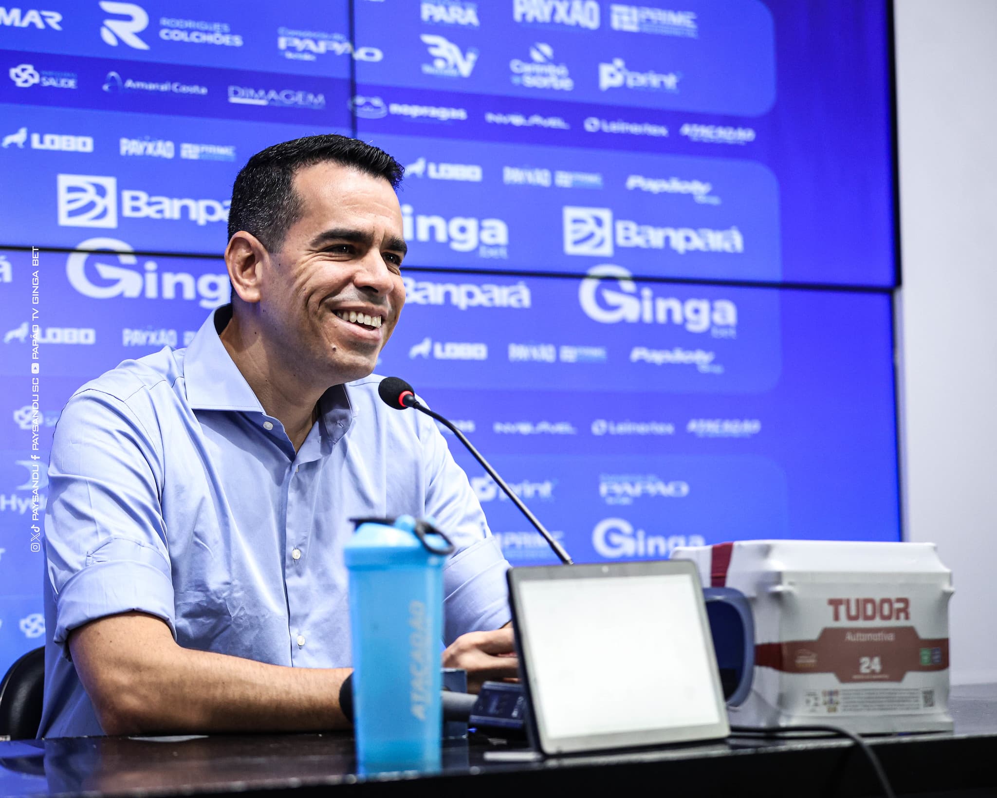 Novo executivo do Paysandu é apresentado, projeta 2026 e dispara: 'Nenhum atleta é maior que o clube'