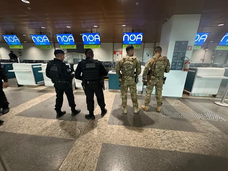 Objeto suspeito em avião mobiliza forças de segurança após escala em Belém
