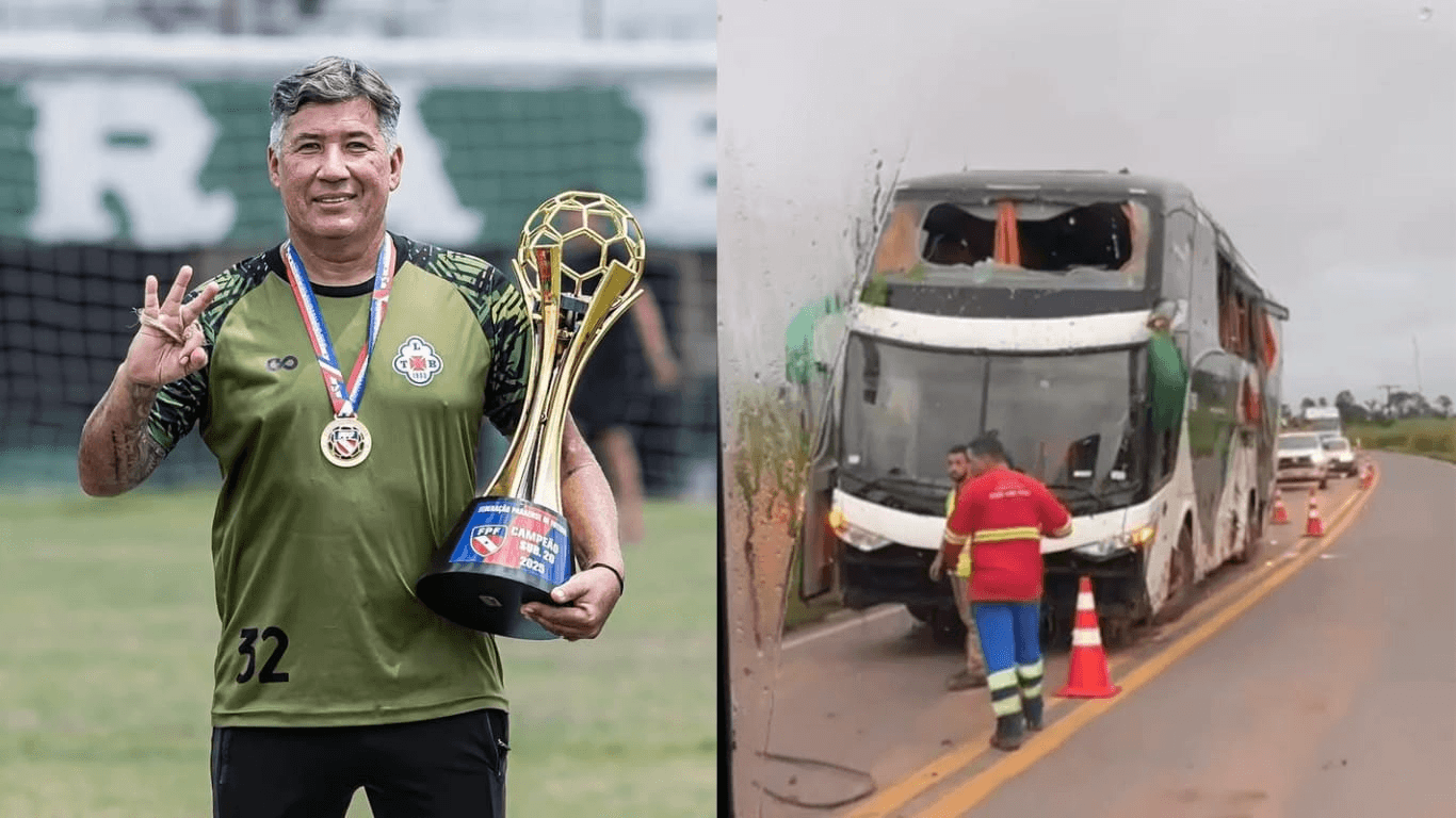 Ônibus capota e mata coordenador da base da Tuna Luso no interior do Pará