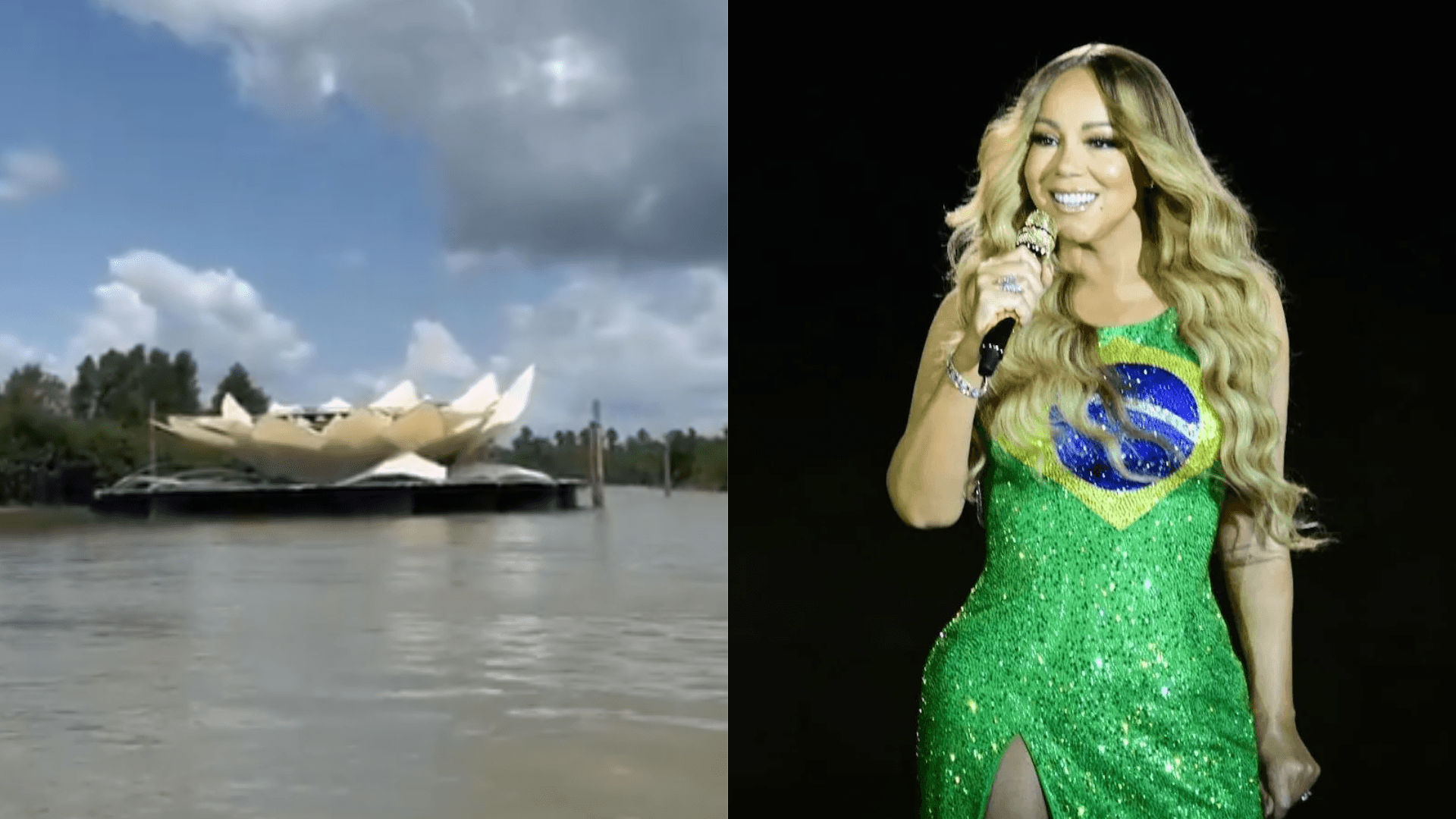 Palco que receberá Mariah Carey em Belém já está pronto