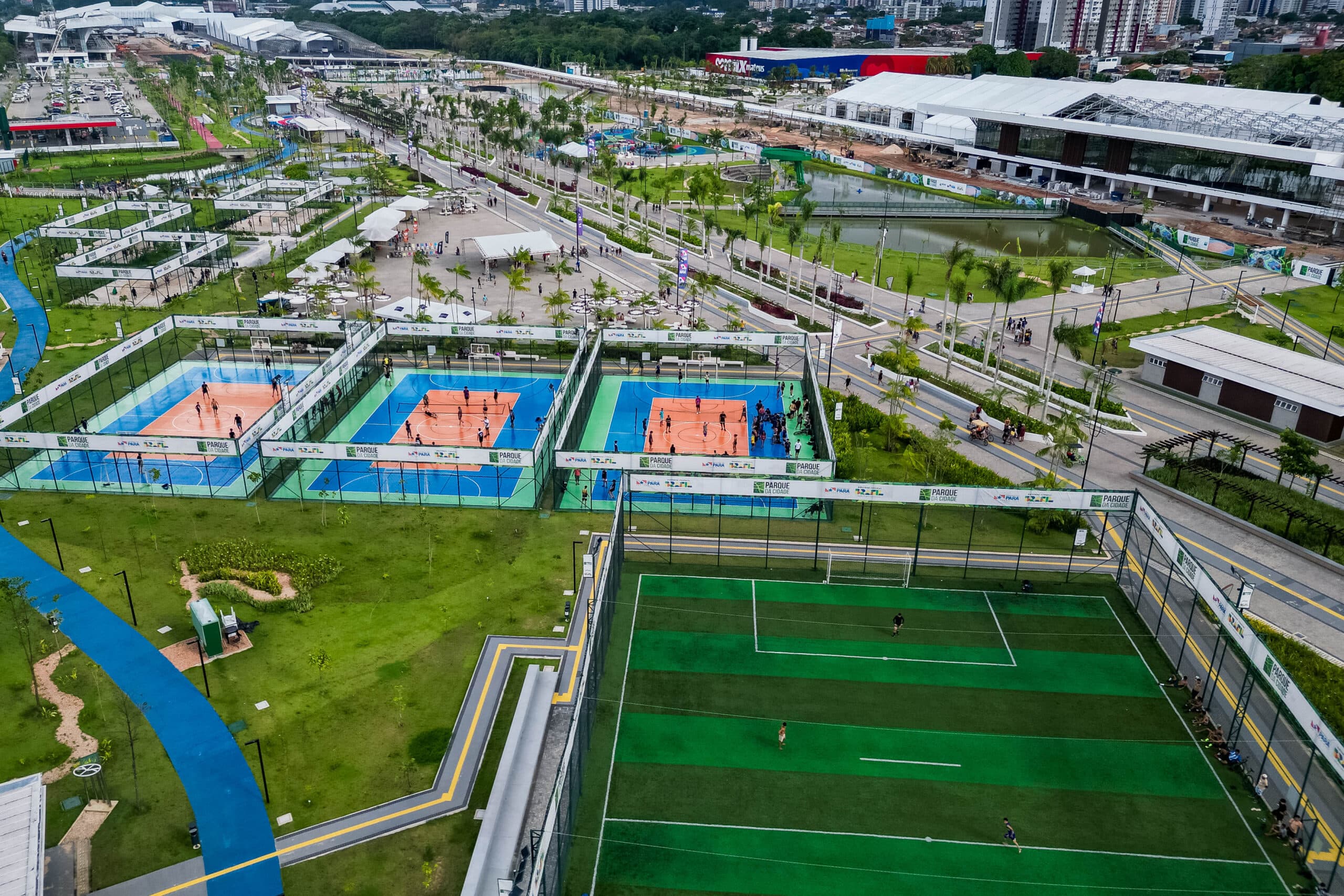 Parque da Cidade reabre após COP30 e recebe programação do “Natal Encantado”