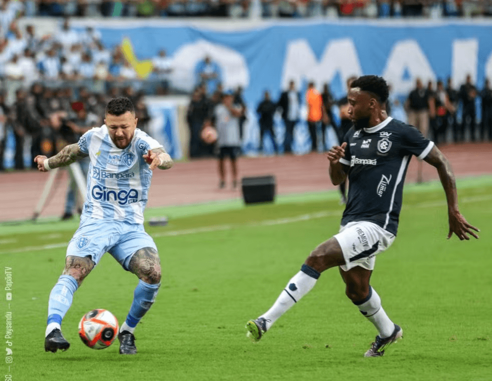Partida entre Paysandu e Remo será transmitida para todo o Brasil neste domingo