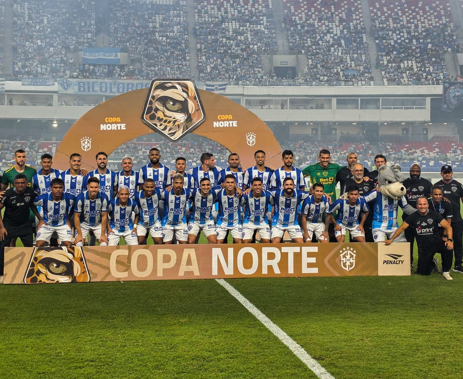 Paysandu defende vantagem contra o Nacional-AM pelo bicampeonato da Copa Norte