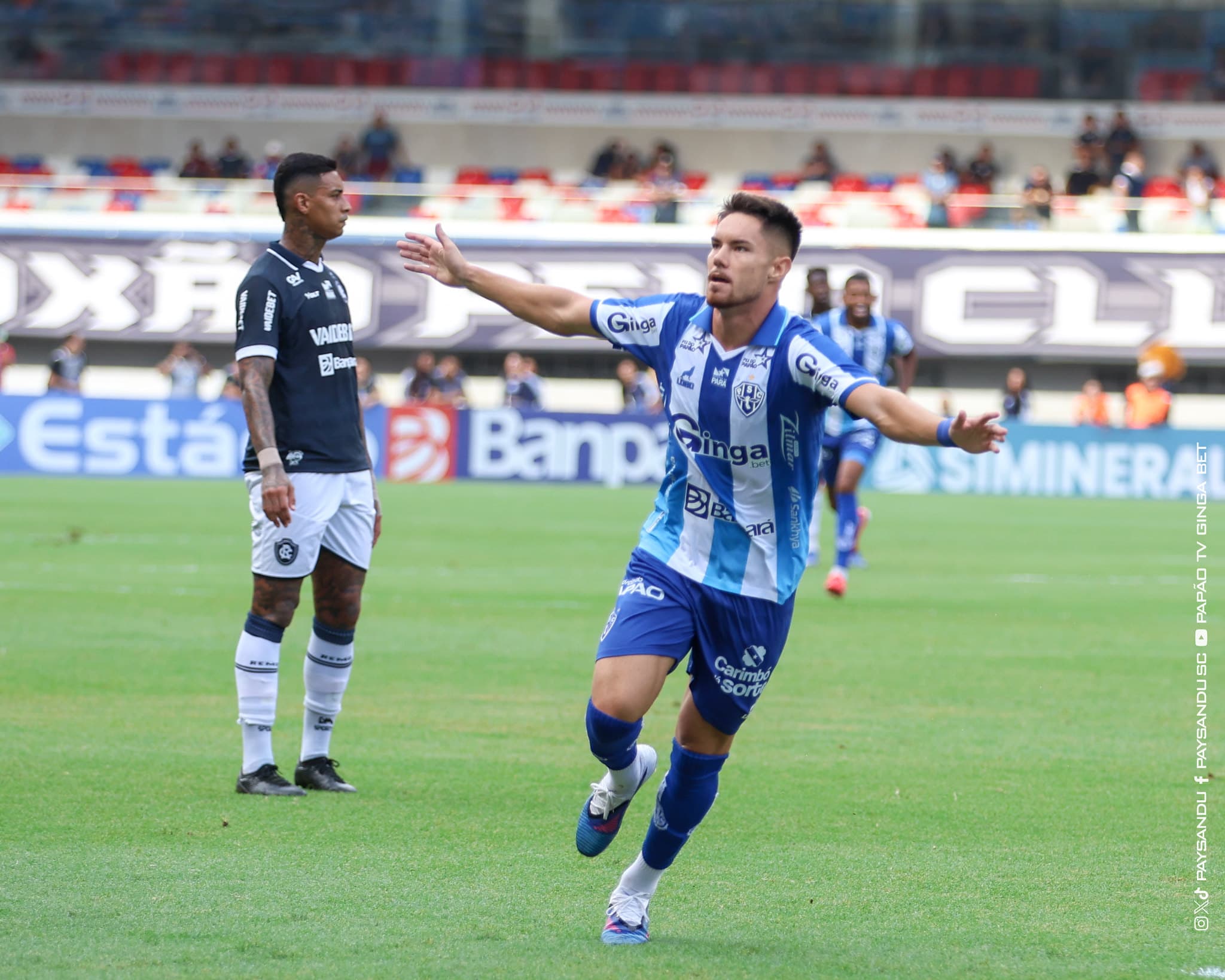 Paysandu vence o Remo no primeiro confronto da final do Parazão e leva vantagem para o segundo jogo