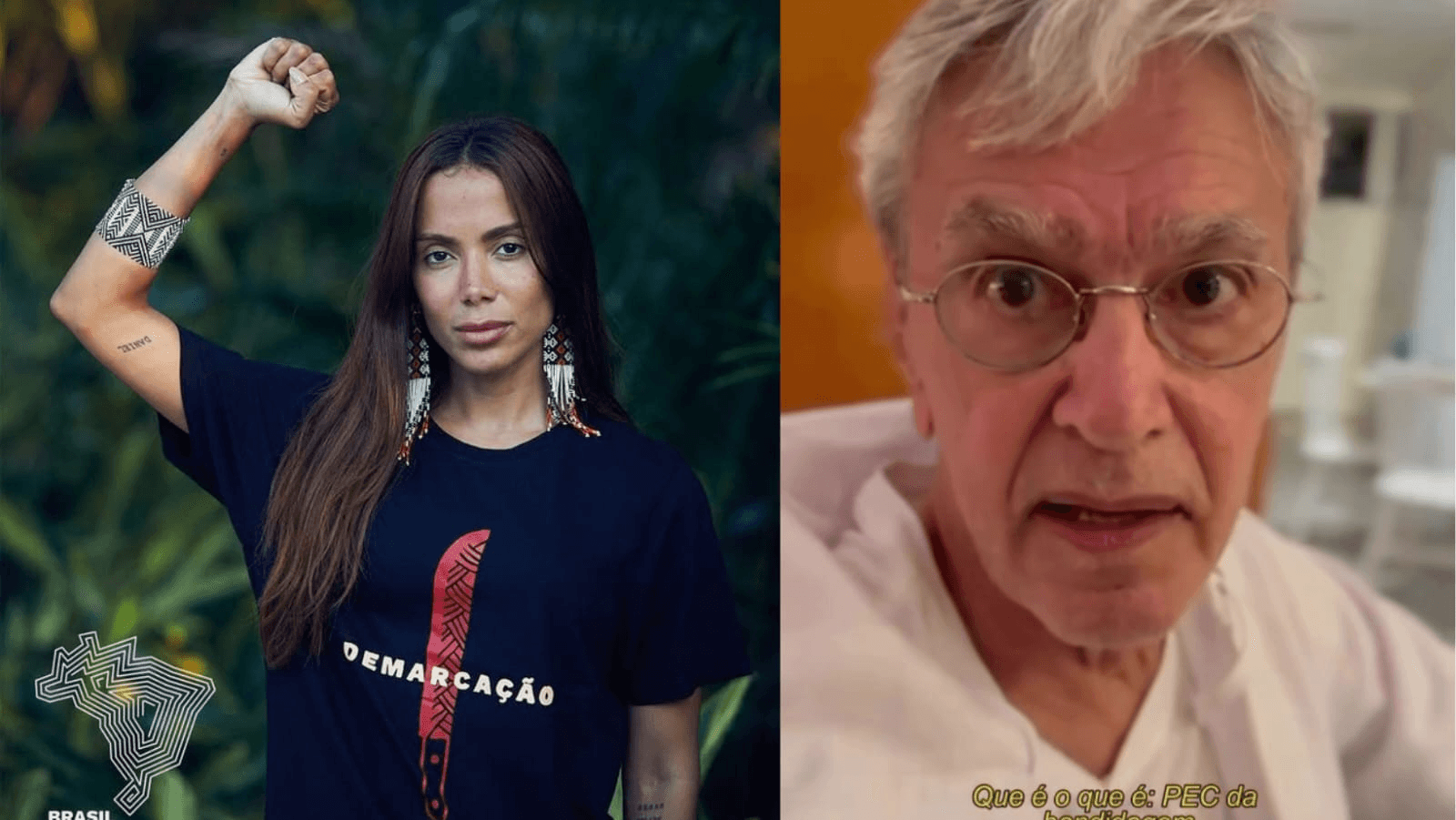 Pec da Blindagem: Anitta e Caetano Veloso criticam políticos e pedem cobrança da população aos senadores