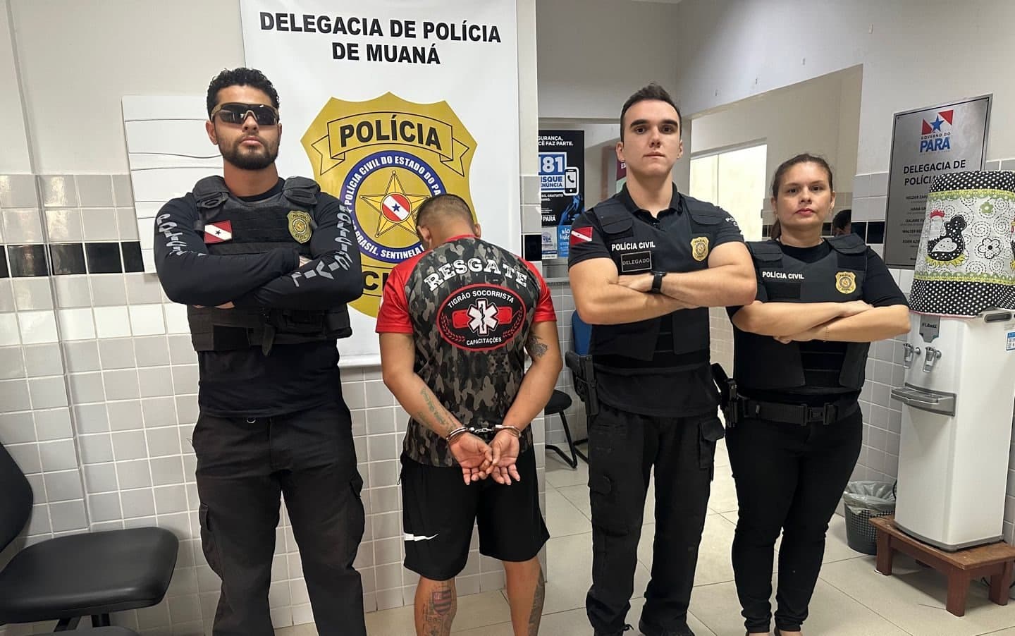 Polícia Civil prende homem com 11 processos criminais em Muaná, no Marajó