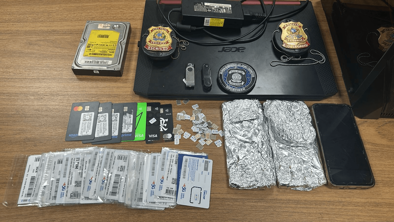 Polícia Federal realiza operação em Belém contra fraudes bancárias eletrônicas