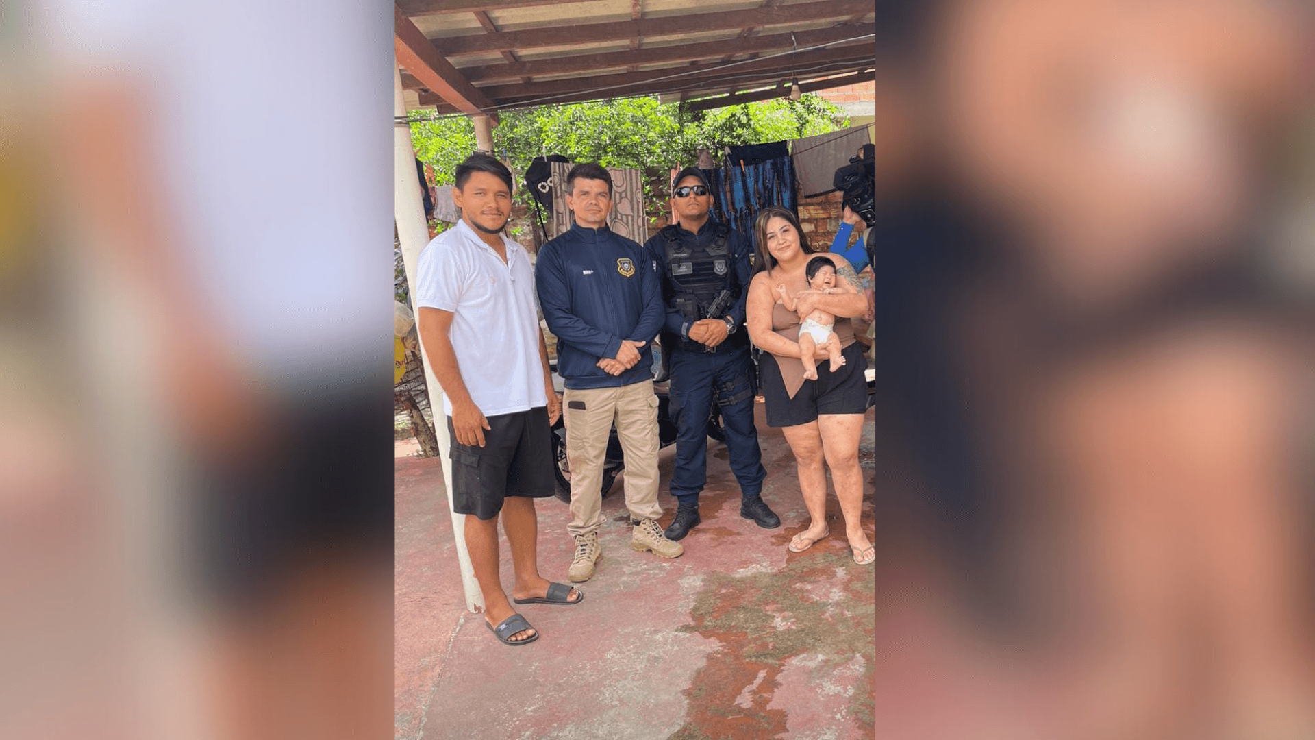Polícia Municipal salva bebê com manobra de desengasgo em Ananindeua