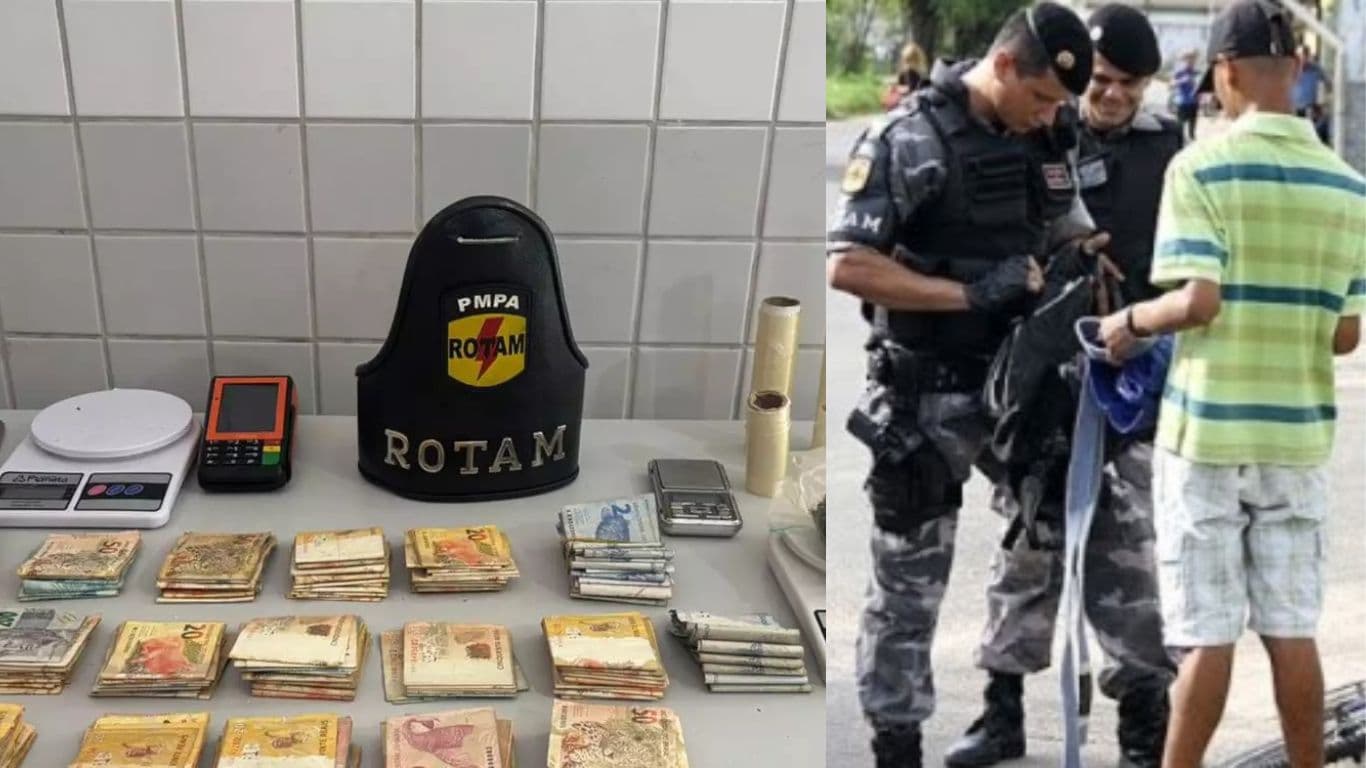 Polícia prende falso entregador com quase R$ 18 mil em espécie no bairro da Pedreira em Belém