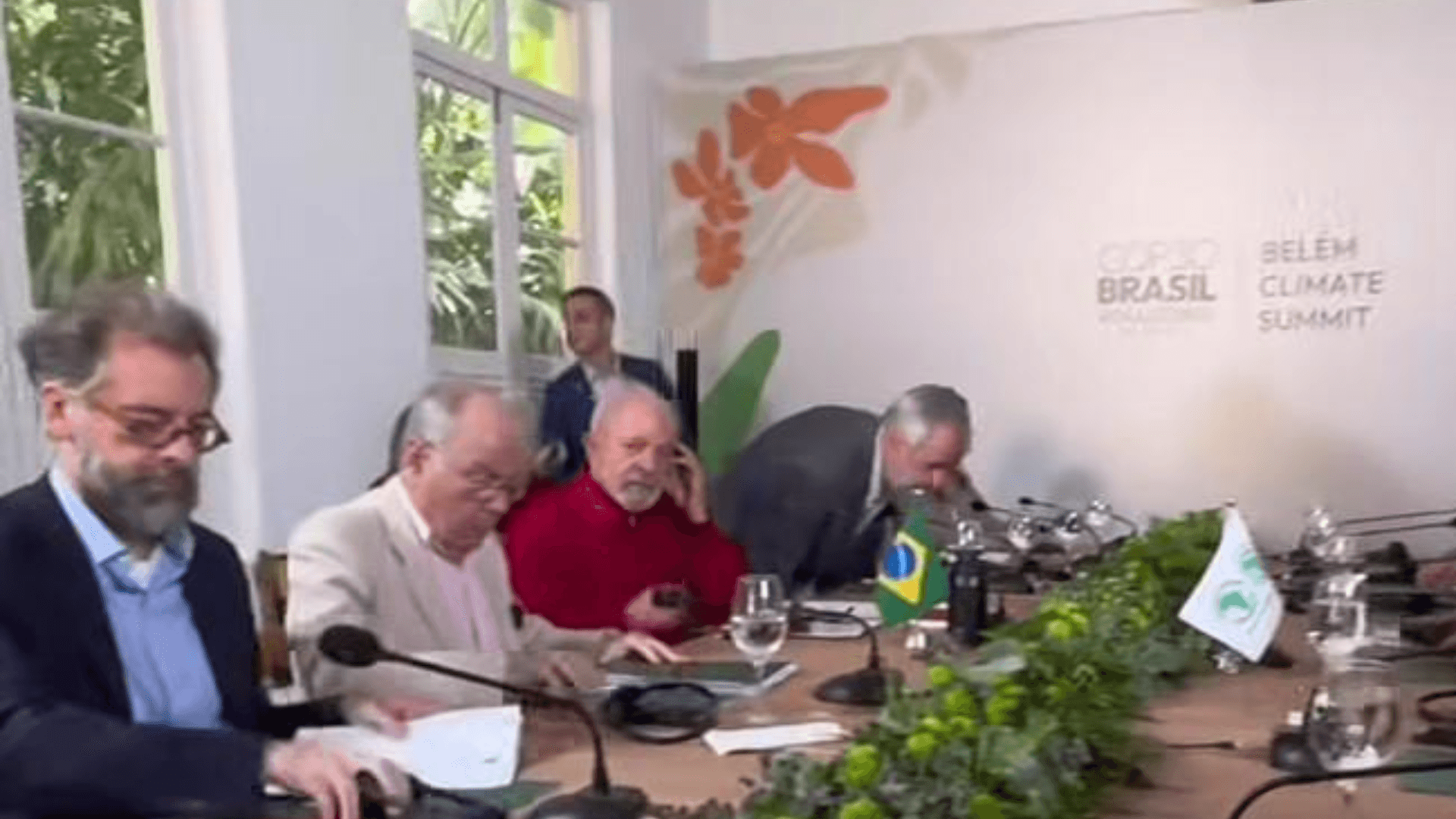 Presidente Lula reúne com delegações da COP30 no museu Emílio Goeldi
